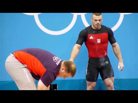 Weightlifting. Mens 85 kg