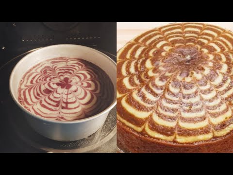 Chocolate Marble Cake | Zebra cake| Easy Marble Cake Recipe