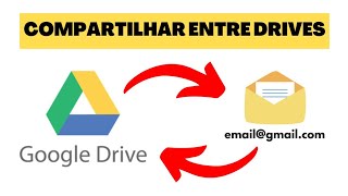 Google Drive - Como COMPARTILHAR TODOS os ARQUIVOS para outra conta