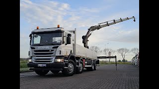 Scania P410 HIAB 211 EP-5 HIDUO flatbed truck | Image 4 - Autoline