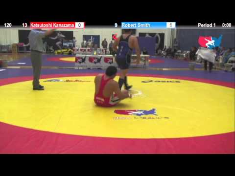 Dual #5   120 KG   Katsutoshi Kanazama JPN vs  Robert Smith USA #1