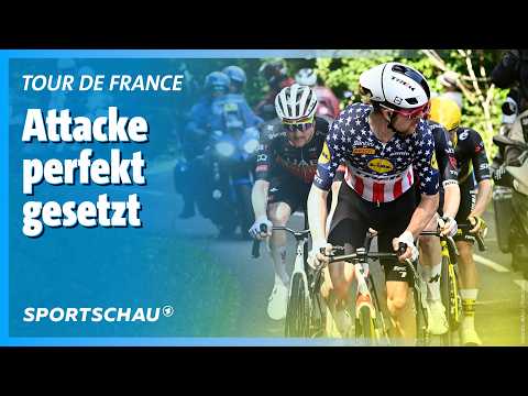 Tour de France, 15. Etappe Highlights: wellige Etappe nach Carcassonne | Sportschau