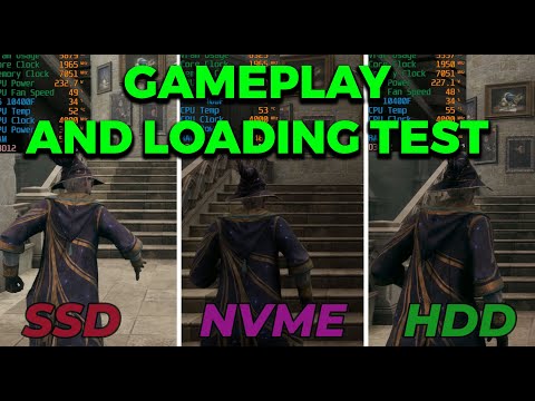 Hogwarts Legacy - Tested on SSD NVME and HDD Comparison Test, Which is Better?