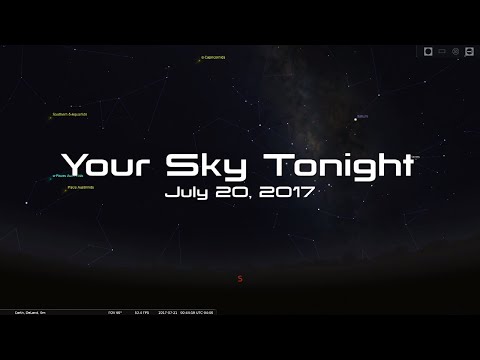 Your Sky Tonight - July 20, 2017