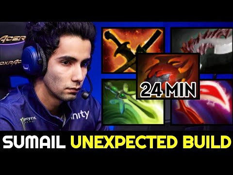 SUMAIL Naga Siren Unexpected Build with Fast Heart of Tarrasque 7.28 Dota 2