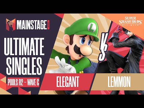 Elegant vs Lemmon - SSBU Singles: Pools R2 Wave G - Mainstage 2021 | Luigi vs Joker