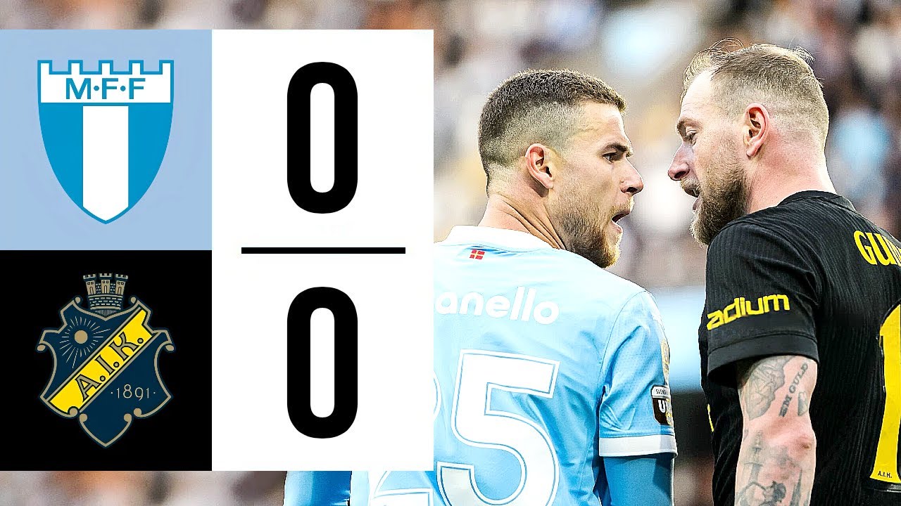 HIGHLIGHTS | MALMÖ 0-0 AIK | ALLSVENSKAN