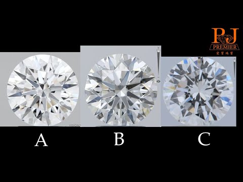 2ct D VS1 Diamond Comparison