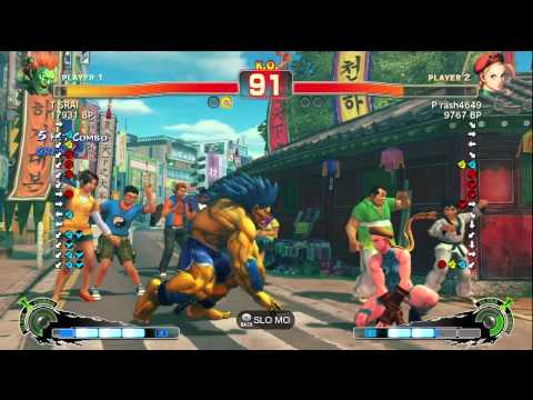 T SRAI [Blanka] vs P rash4649 [Cammy] SSF4 Japanese Online Ranked Matches - TRUE-HD