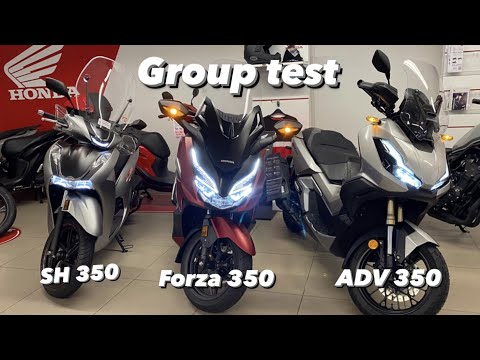 Honda 350 Scooter shoot out