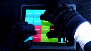 TouchAble 2 - the Template Editor module:  Steo Le Panda - Angry Panda Live Remix