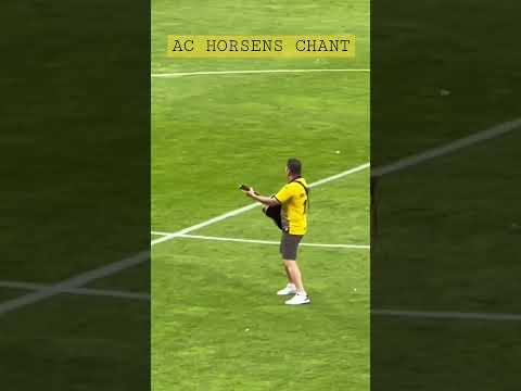 AGF fans singing loudly to disturb the AC Horsens chant ???? | AC Horsens vs AGF | Superliga | #short