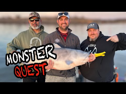 MONSTER QUEST!! EPIC Day. MEGA Blue Cats... Their Biggest CATFISH Ever!