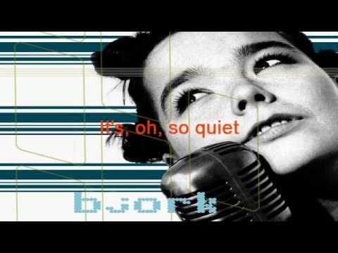 Björk - It's, oh, So Quiet [Karaoke]