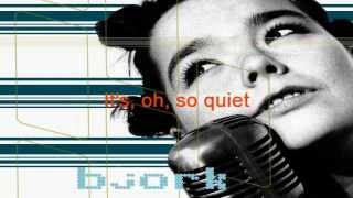 Björk - It's, oh, So Quiet [Karaoke]