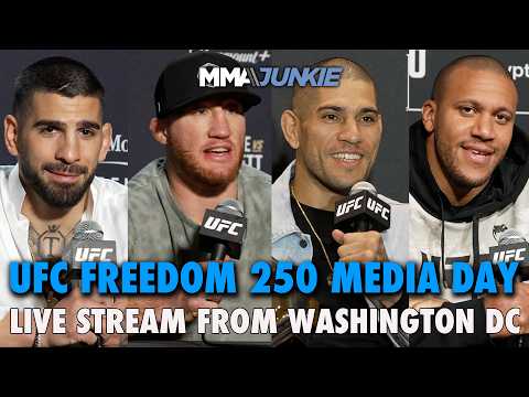 🔴 UFC Freedom 250: Topuria vs. Gaethje media day