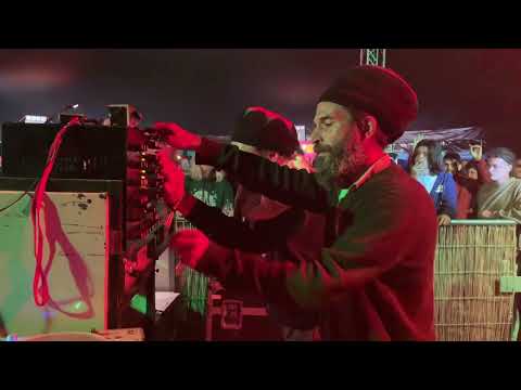 Chalice Sound System plays upcoming release Play On as last tune at Dub Camp 2023 Uplift Corner