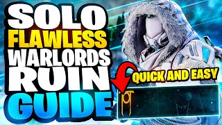How ANYONE Can SOLO FLAWLESS Warlord