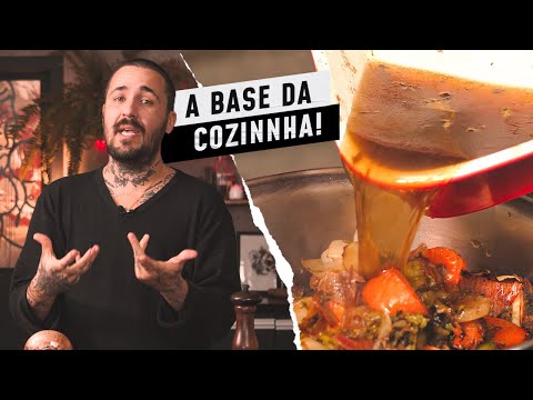 COMO FAZER CALDO DE CARNE E DEMI-GLACE | Técnicas