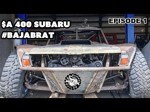 Burro Builds Episode 1 — 1980 Subaru Brat (#bajabrat) | Baja Off‑Road Build