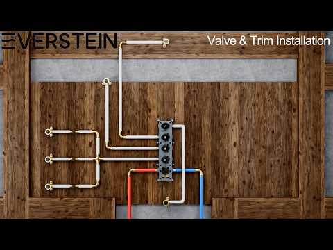 How to Install the SFS-1031-BK16 Shower System: Spa Experience with LED & Massage Jets | EVERSTEIN