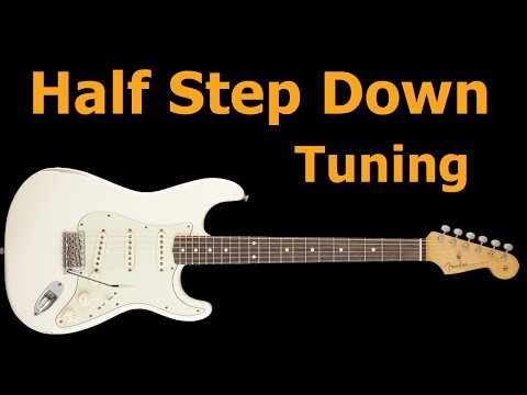 Half Step Down Guitar Tuning