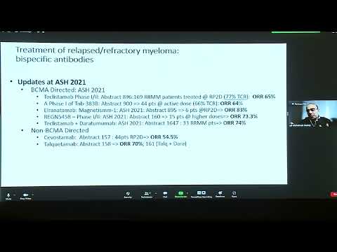 How Multiple Myeloma should be treated in 2022 - An update - Mohamad Mohty