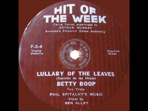 1932 Phil Spitalny - Betty Boop (Eton Boys, vocal)