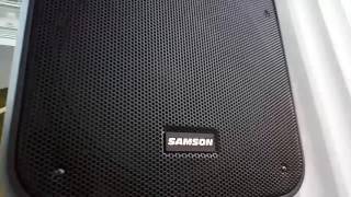 Video thumbnail for Samson Aurox15D test no limit by noval ahmad