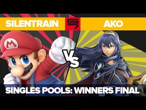SilentRain vs Ako - Ultimate Singles: Pools R1 Winners Finals - Genesis 7 | Mario vs Lucina