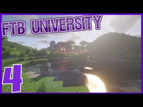 STARTING ENDER IO! - FTB University: 4 [Modded Minecraft | 1.12.2 | Quests]