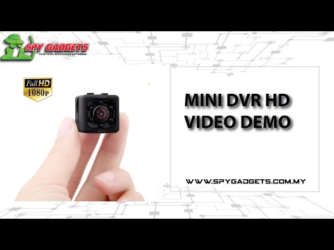 MINI DVR HD VIDEO DEM0