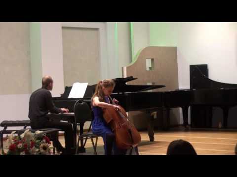 K.Davydov " By the fountain" op.20 №2, Elizaveta Lessoun