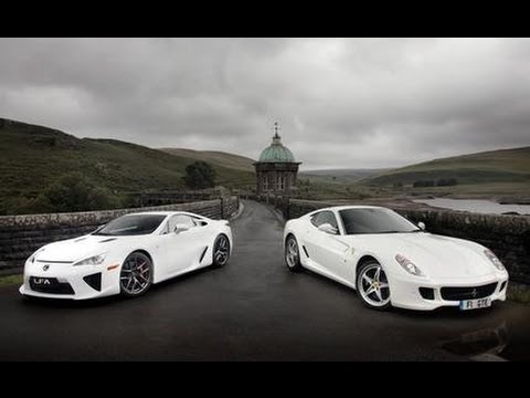 Thumbnail for Ferrari 599 HGTE vs. Lexus LFA - CAR and DRIVER by Ferrari 599