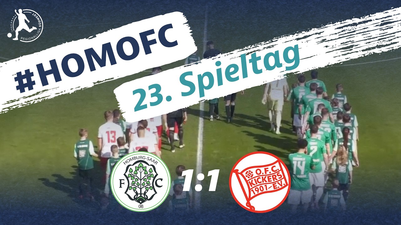 08 Homburg vs Kickers Offenbach Highlights