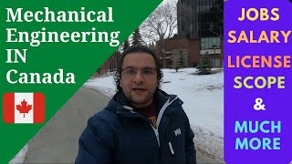 Mechanical Engineering in Canada |  Mechanical Engineering Jobs in Canada | Compensation