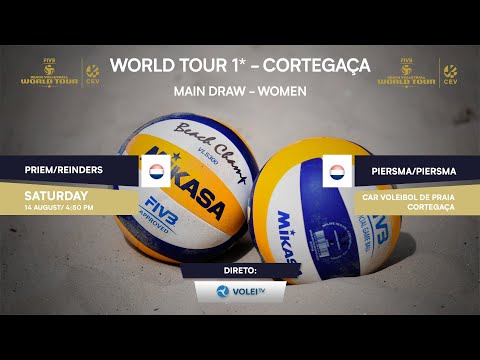 Priem/Reinders (NED) vs (NED) Piersma/Piersma - WORLD TOUR 1* CORTEGAÇA