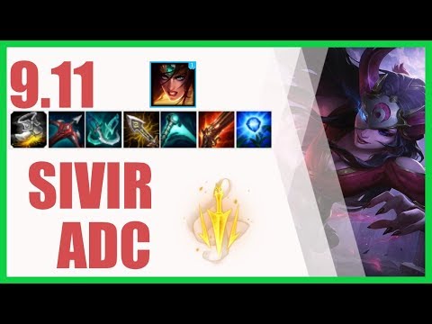 Sivir Adc Ranked Challenger Patch 9.11 - KR Challenger
