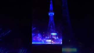 青の洞窟の点灯シーン