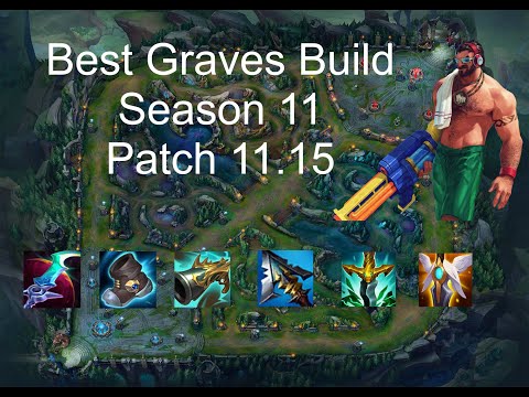 BEST GRAVES BUILD & RUNES SEASON 11 PATCH 11.15 ECLIPSE MYTHIC ITEM