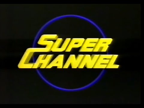 Channel 4 News item on SuperChannel - November 1985