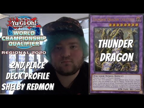 Yugioh New Format October 2019 Tulsa, OK Regional 2nd Place Deck Profile - Thunder Dragon - Shelby