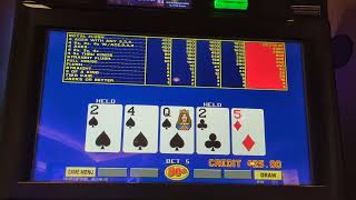 Trying My Luck at Triple Double Bonus