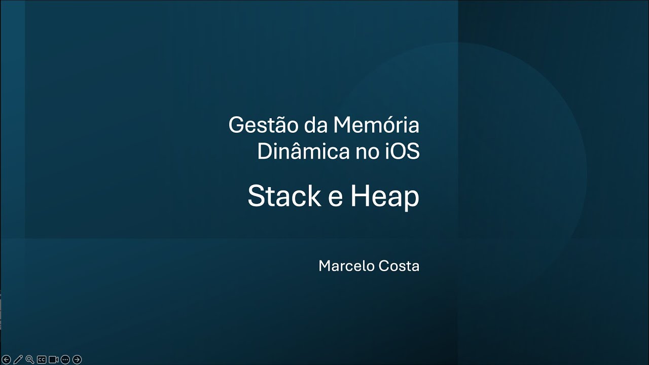 Stack vs Heap - Gerenciamento de Memória Dinâmica no iOS - Extra 1