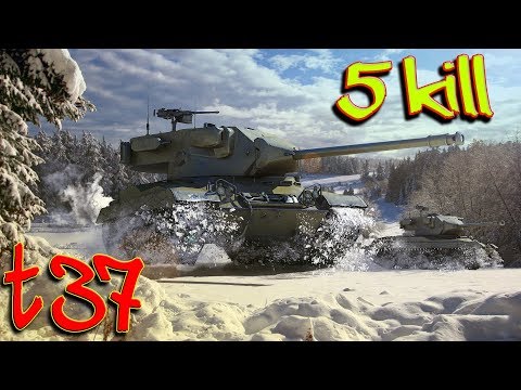 With T37 5 Kill at Otoyol  |  #worldoftanks