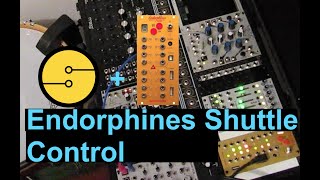 Video thumbnail for Endorphines Shuttle Control w/ Sensory Percussion by Mason Self