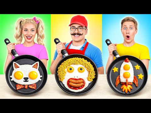 Me vs Dad Cooking Challenge for Mom | Funny Food Recipes by Multi DO Challenge