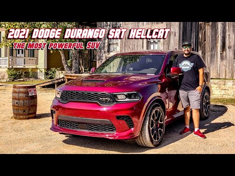 2021 Dodge Durango SRT Hellcat "Most Powerful SUV" First Test Drive Review