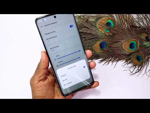 realme narzo n55 sound and vibrate setting | realme narzo n55 me vibrate kaise set kare