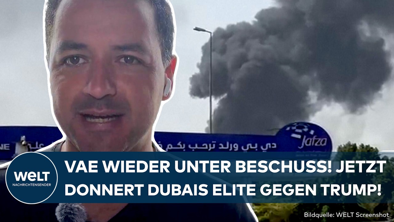DONNER IN DUBAI: VAE fängt erneut Raketen ab! Jetzt poltert die Emiraten-Elite gegen Donald Trump!
